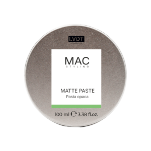 Pastă mată pentru păr LVDT MAC Styling Matte Paste 100 ml – fixare flexibilă, textură și finisaj mat