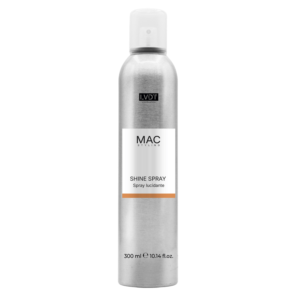 Spray de strălucire MAC Shine Spray 300 ml – luciu instant, finisare și efect anti-frizz