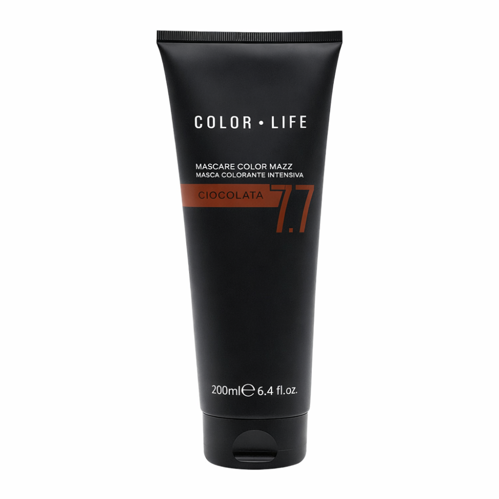 Mască nuanțatoare Chocolate Color Life 250 ml – reflexe ciocolatii intense, reîmprospătare culoare și îngrijire pentru păr colorat
