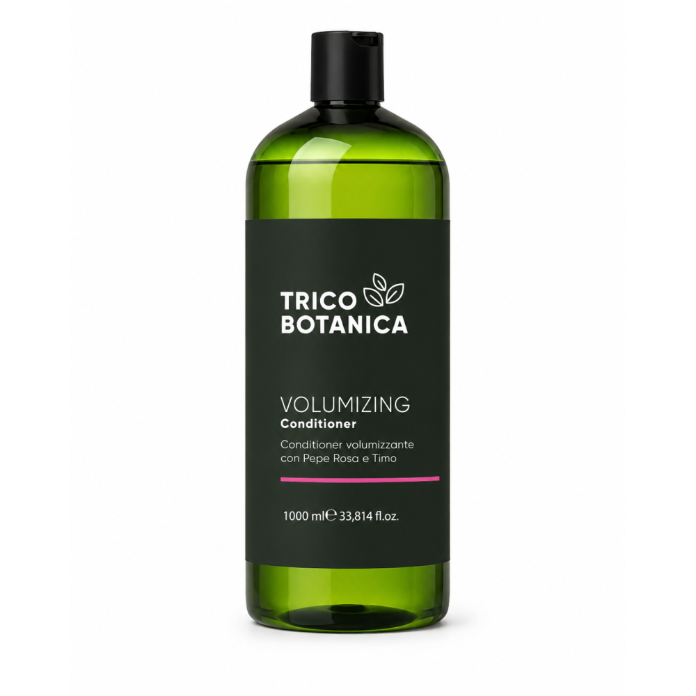Volumizing Conditioner TricoBotanica – balsam pentru volum cu Piper Roz și Cimbru 1000ml 