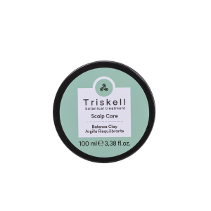 Tratament pentru par gras Triskell Balance Clay 100 ml – reglare sebum si purificare scalp