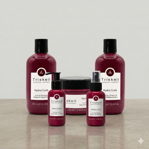  Triskell Hydra Curls – rutină completă pentru hidratarea și definirea părului creț