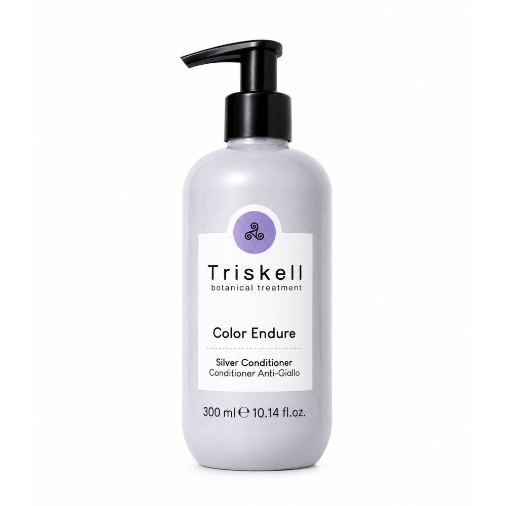 Balsam Anti-Galben Triskell Botanical Treatment Color Endure Silver Conditioner 300 ml