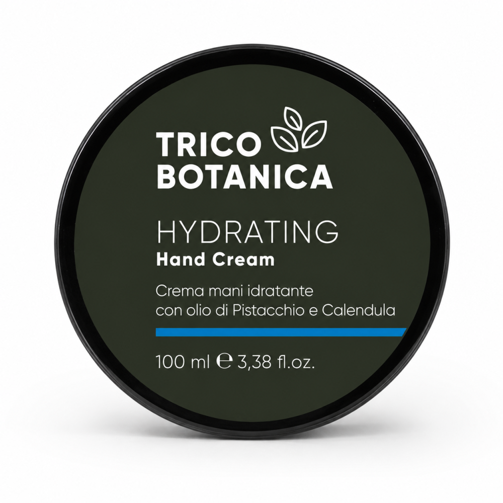 Hydrating Hand Cream TricoBotanica - cremă hidratantă pentru mâini cu Ulei de Fistic și Calendula 100ml