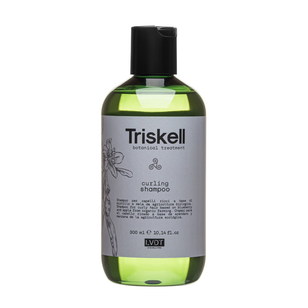 Șampon pentru Păr Creț și Ondulat Triskell Botanical Tratament Curling Shampoo 300 ml