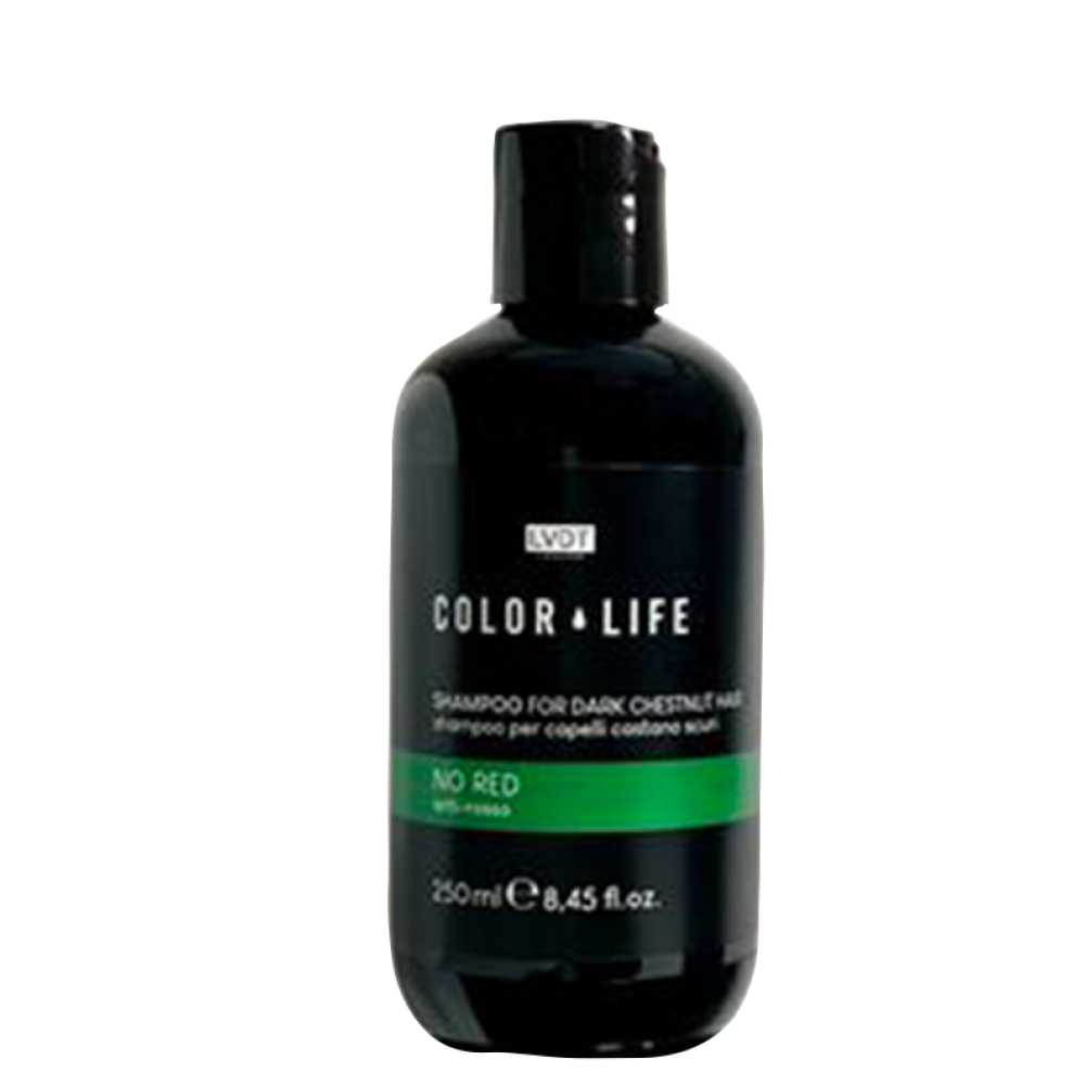 Sampon Nuantator pentru Par Castaniu Inchis Cu Pigment Verde (taie rosu) 250 ml