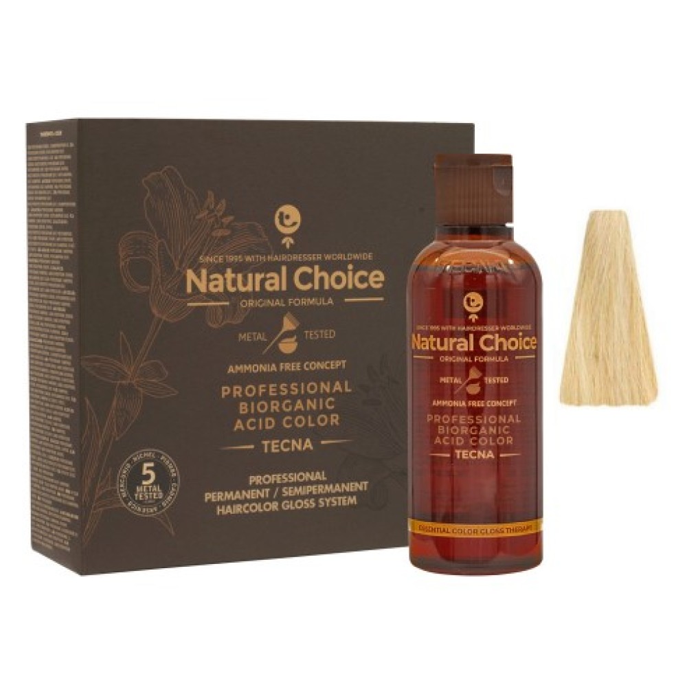 Vopsea De Par Biorganic Acid Color Tecna 11.1 Super Blond Cenusiu 100 ml