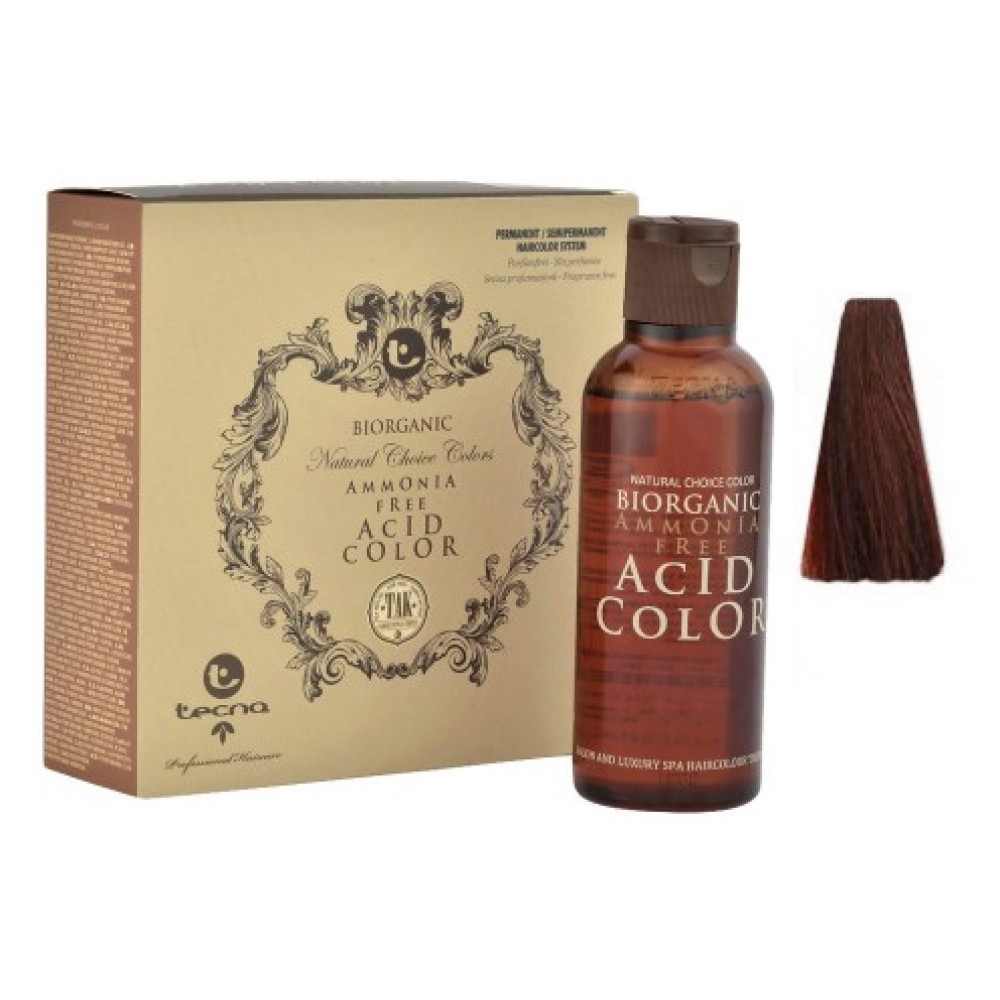 NCC 6.5 BLOND INCHIS MAHON  BIORGANIC ACID COLOR 130 ML