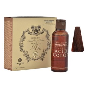 NCC 6.5 BLOND INCHIS MAHON  BIORGANIC ACID COLOR 130 ML