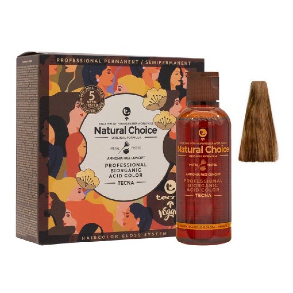 NCC 7.0 BLOND MEDIU BIORGANIC ACID COLOR 130 ML