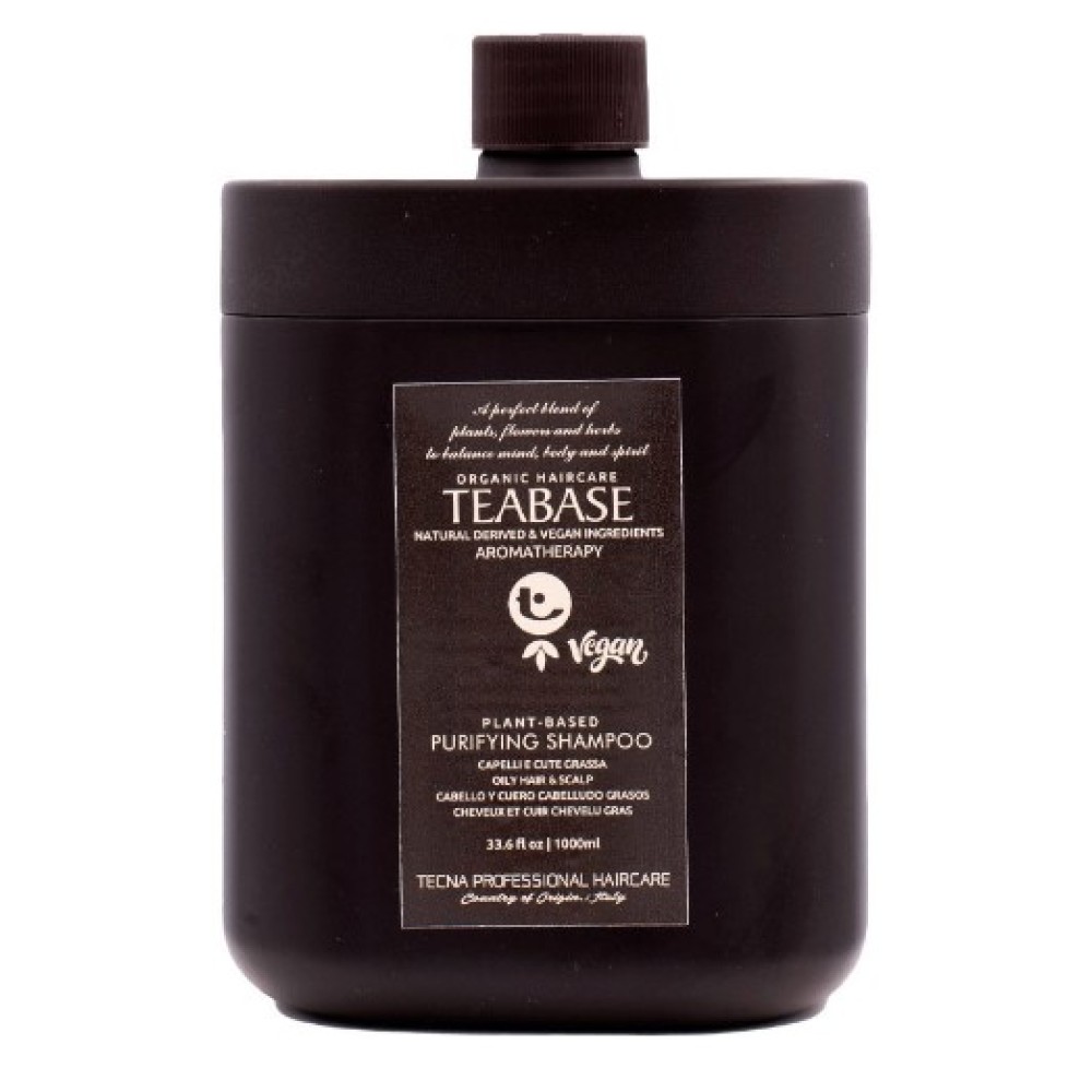 Tecna Teabase Aromatherapy Purifying Shampoo 1000ml - Șampon purifiant pentru păr și scalp gras