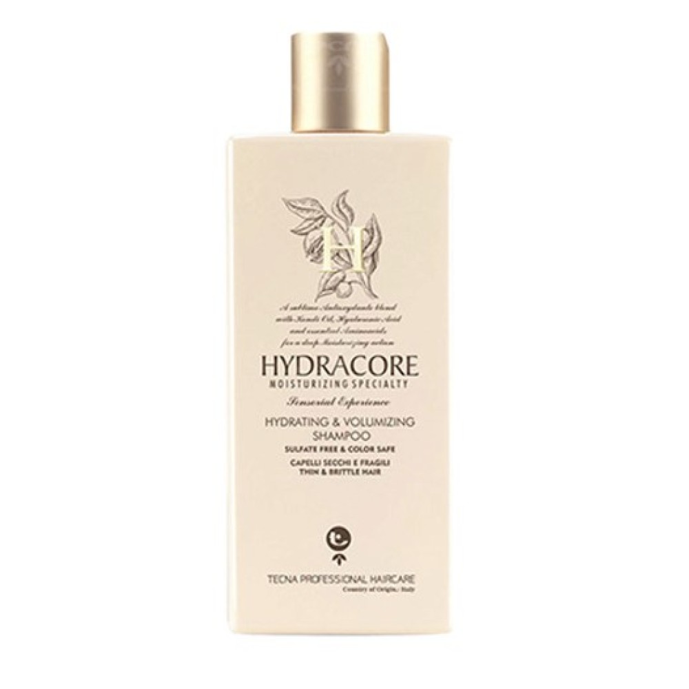 Tecna Hydracore Hydrating & Volumizing Shampoo 250ml – șampon pentru volum și hidratare pentru păr fin