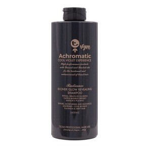 Tecna Achromatic Blonde Glow Revealing Shampoo 400ml – șampon anti-îngălbenire