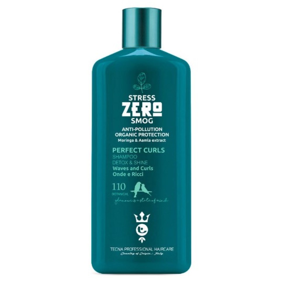 Tecna Zero Perfect Curls Shampoo 400ml – șampon pentru bucle și onduleuri