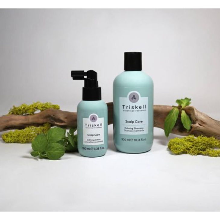 Relaxing Lotion TRISKELL Botanical Treatment 100 ml tratament calmant pentru scalp iritat